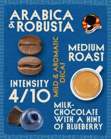 Mild & Aromatic DECAF Kaffeekapseln, Bio, Fairtrade 10 Stück